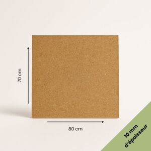 Signaletique.biz France - Plaque Mdf Brute 70x80 Cm (700x800 Mm) - Épaisseur 10 Mm - Découpe Bois Rectangulaire Pour Bricolage, Déco, Maquette, Diy - Publicité Signaletique.biz France - Plaque Mdf Brute 70x80 Cm (700x800 Mm) - Épaisseur 10 Mm - Découpe Bois Rectangulaire Pour Bricolage, Déco, Maquette, Diy - Publicité