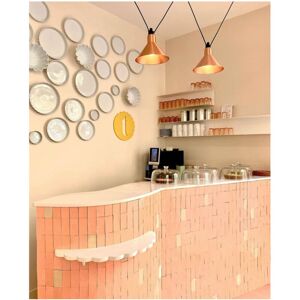 Zellige Marocain Traditionnel Couleur : Bleu Royal - 35 - Format : Briquette Décalée 10x5cm Sur Trame De 30x30cm - Gioia Materia - Publicité Zellige Marocain Traditionnel Couleur : Bleu Royal - 35 - Format : Briquette Décalée 10x5cm Sur Trame De 30x30cm - Gioia Materia - Publicité