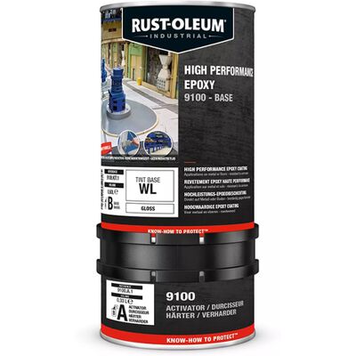 Kit Peinture Rust-oleum Epoxy 9100 Bi-composants Base Wh Blanc Fort 9109 5l - Rust-oleum - Publicité Kit Peinture Rust-oleum Epoxy 9100 Bi-composants Base Wh Blanc Fort 9109 5l - Rust-oleum - Publicité