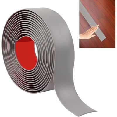 BARBAYDOS Bande De Transition De Seuil De Sol Stratifié Junart 400cm × 4cm, Bande De Sol En Vinyle Autocollante, Bordure De Transition De Bord De Carrelage Ou De Moquette(gris) - Publicité BARBAYDOS Bande De Transition De Seuil De Sol Stratifié Junart 400cm × 4cm, Bande De Sol En Vinyle Autocollante, Bordure De Transition De Bord De Carrelage Ou De Moquette(gris) - Publicité