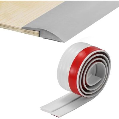 Vision Bande De Seuil Adhésive, Seuil De Porte Adhésif De 2 M, Profil De Transition Pour Portes Et Sols En Pvc, Profil De Transition, Convient Pour Une Pente De Seuil De 5 Mm. Publicité Vision Bande De Seuil Adhésive, Seuil De Porte Adhésif De 2 M, Profil De Transition Pour Portes Et Sols En Pvc, Profil De Transition, Convient Pour Une Pente De Seuil De 5 Mm. Publicité