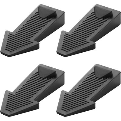 Generic 4 Pièces Cale Porte Sol Caoutchouc, Antidérapante Bloc Hauteur Réglable Arrêt De Porte, Non Toxique, Non Odeur, Pour Carrelage - Publicité Generic 4 Pièces Cale Porte Sol Caoutchouc, Antidérapante Bloc Hauteur Réglable Arrêt De Porte, Non Toxique, Non Odeur, Pour Carrelage - Publicité