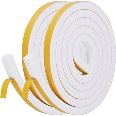 Zanussi Flintronic Joint Fenetre Isolation Anti Froid, Joint Isolation Pour Porte Fenêtre Autocollante Pour Portes, Joint Fenêtre Isolation Du Bruit, Joint De Fenêtre Joint En Mousse(12mm X 12mm X 4m, Blanc) - Publicité Zanussi Flintronic Joint Fenetre Isolation Anti Froid, Joint Isolation Pour Porte Fenêtre Autocollante Pour Portes, Joint Fenêtre Isolation Du Bruit, Joint De Fenêtre Joint En Mousse(12mm X 12mm X 4m, Blanc) - Publicité