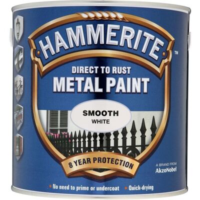 Peinture Hammerite Smooth Finish Antirouille 750ml Rapide - Publicité Peinture Hammerite Smooth Finish Antirouille 750ml Rapide - Publicité