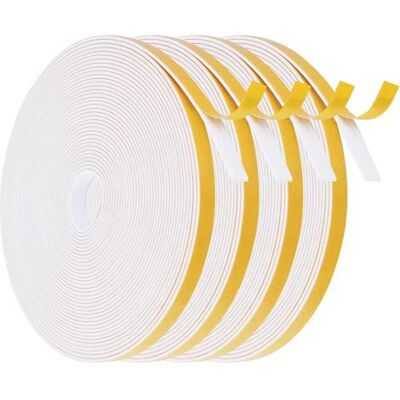 Zanussi Flintronic Joint Fenetre Isolation Anti Froid, Joint Isolation Pour Porte Fenêtre Autocollante Pour Portes, Joint Fenêtre Isolation Du Bruit, Joint De Fenêtre Joint En Mousse(10mm X 6mm X 20m, Blanc) - Publicité Zanussi Flintronic Joint Fenetre Isolation Anti Froid, Joint Isolation Pour Porte Fenêtre Autocollante Pour Portes, Joint Fenêtre Isolation Du Bruit, Joint De Fenêtre Joint En Mousse(10mm X 6mm X 20m, Blanc) - Publicité