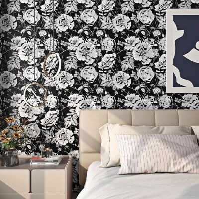 OEM Papier Peint Autocollant, Imperméable, À Motif Floral, 44,5 Cm X 7 M - Publicité OEM Papier Peint Autocollant, Imperméable, À Motif Floral, 44,5 Cm X 7 M - Publicité
