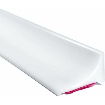OEM 2m Barrière De Douche Blanc Système De Rétention Silicone Autocollante, Anti-débordement Seuil Douche Pour Sol Salle De Bain/eau - Publicité OEM 2m Barrière De Douche Blanc Système De Rétention Silicone Autocollante, Anti-débordement Seuil Douche Pour Sol Salle De Bain/eau - Publicité