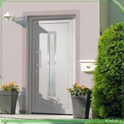 OEM Porte D'Entrée Pvc Blanche 108 X 200 Cm – Vitrage Isolant 4-12-4, Serrure 5 Points, Seuil Aluminium - Publicité OEM Porte D'Entrée Pvc Blanche 108 X 200 Cm – Vitrage Isolant 4-12-4, Serrure 5 Points, Seuil Aluminium - Publicité