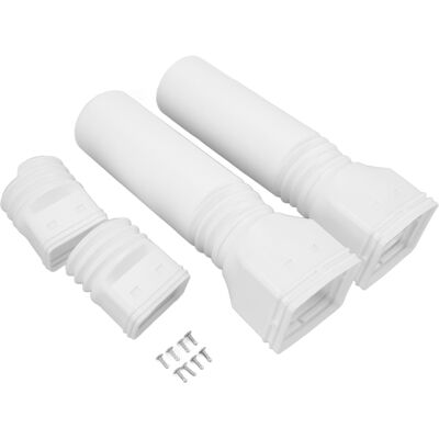 MCKENSA Rallonge De Descente De Gouttière Flexible Et Universelle, Extensible De 51 Cm À 74 Cm (blanc). Publicité MCKENSA Rallonge De Descente De Gouttière Flexible Et Universelle, Extensible De 51 Cm À 74 Cm (blanc). Publicité