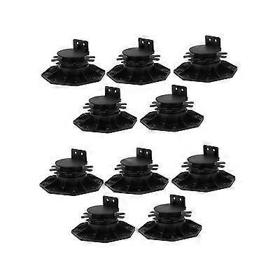 ZUVRA Lot De 10 Supports De Terrasse Réglables, Socles De Fondation Pour Terrasse Flottante, Hauteur Du Plancher De La Terrasse. Publicité ZUVRA Lot De 10 Supports De Terrasse Réglables, Socles De Fondation Pour Terrasse Flottante, Hauteur Du Plancher De La Terrasse. Publicité