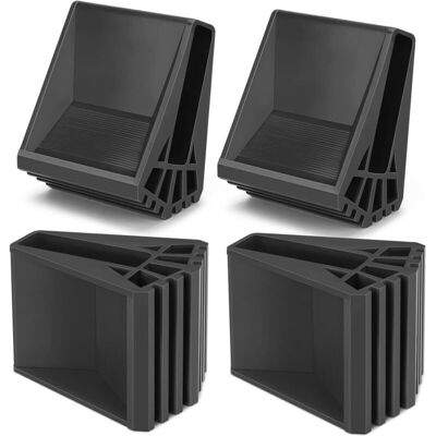 PELTOR 4 Pièces Couvre Pieds D'Échelle,pieds D'Escalier Antidérapants En Pvc Pour Escaliers Revêtements En Caoutchouc Antidérapants, Coussin De Protection D'Échelle Pour Échelles Télescopiques,etc - Publicité PELTOR 4 Pièces Couvre Pieds D'Échelle,pieds D'Escalier Antidérapants En Pvc Pour Escaliers Revêtements En Caoutchouc Antidérapants, Coussin De Protection D'Échelle Pour Échelles Télescopiques,etc - Publicité