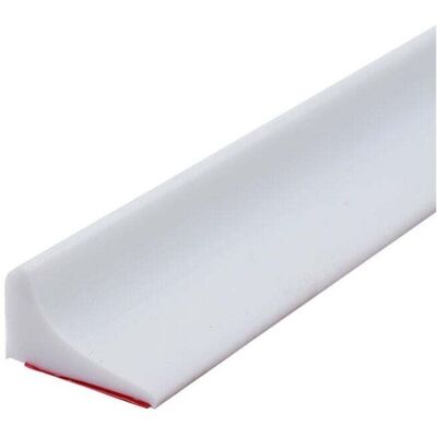 ABCRITAL Barrière De Douche En Silicone Blanche De 20mm 12mm, Autocollant De Seuil De Douche Anti - Débordement, Douche De Barrière Imperméable, Barrière De Douche Pliable De Plancher De Salle De Bains - Publicité ABCRITAL Barrière De Douche En Silicone Blanche De 20mm 12mm, Autocollant De Seuil De Douche Anti - Débordement, Douche De Barrière Imperméable, Barrière De Douche Pliable De Plancher De Salle De Bains - Publicité