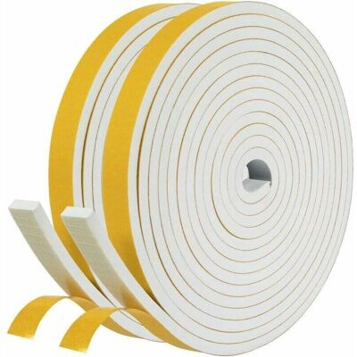 OEM Joint Adhésif Pour Porte Entrée Fenêtre, Joint Isolant En Mousse Caoutchouc 2 Rouleaux 12mm X 6mm X 4m Total 8m, Joint Isolation Du Froid Bruit-dou - Publicité OEM Joint Adhésif Pour Porte Entrée Fenêtre, Joint Isolant En Mousse Caoutchouc 2 Rouleaux 12mm X 6mm X 4m Total 8m, Joint Isolation Du Froid Bruit-dou - Publicité