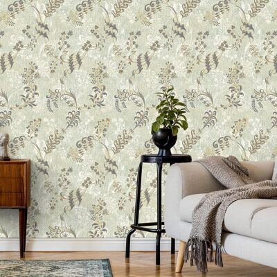 OEM Papier Peint Vinyle Autocollant À Motif Floral 61x300cm - Publicité OEM Papier Peint Vinyle Autocollant À Motif Floral 61x300cm - Publicité