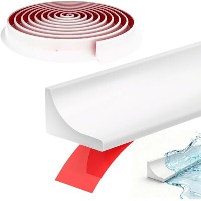 OEM Seuil De Che Barrage D'Eau, Bande D'Étanchéité Pour De Che Sans Cadre Séparation Humide Et Sèche, Pour Lavabo,sol De Pièce Humide(2 Mètres) - Publicité OEM Seuil De Che Barrage D'Eau, Bande D'Étanchéité Pour De Che Sans Cadre Séparation Humide Et Sèche, Pour Lavabo,sol De Pièce Humide(2 Mètres) - Publicité