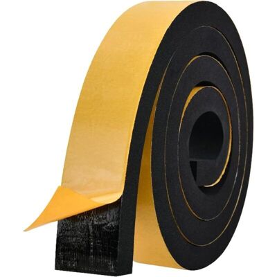 OEM Ruban Mousse Adhésive 50mm Large 10mm Épaisseur Bandes De Mousse Néoprène Rouleau De Caoutchouc Isolation Joint Mousse Porte Anti-vibration Anti-collision Isolant Bruit Meuble Protection Voiture,2m - Publicité OEM Ruban Mousse Adhésive 50mm Large 10mm Épaisseur Bandes De Mousse Néoprène Rouleau De Caoutchouc Isolation Joint Mousse Porte Anti-vibration Anti-collision Isolant Bruit Meuble Protection Voiture,2m - Publicité