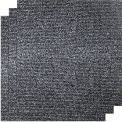 Nalookamic30 Pièces Dalles De Moquette Auto-adhésives, 30cm X 30cm Carreaux De Sol Faciles Décoller Et Coller Dalles De Moquette Antidérapantes Et Résistantes Pour Bureau Salon Chambre (gris Foncé) - Publicité Nalookamic30 Pièces Dalles De Moquette Auto-adhésives, 30cm X 30cm Carreaux De Sol Faciles Décoller Et Coller Dalles De Moquette Antidérapantes Et Résistantes Pour Bureau Salon Chambre (gris Foncé) - Publicité