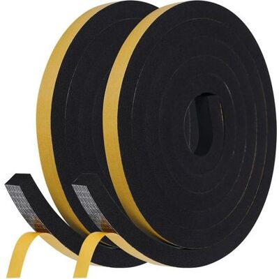 Zanussi Flintronic Joint Fenetre Isolation Anti Froid, Joint Isolation Pour Porte Fenêtre Autocollante Pour Portes, Joint Fenêtre Isolation Du Bruit, Joint De Fenêtre Joint En Mousse(12mm X 12mm X 4m, Noir) - Publicité Zanussi Flintronic Joint Fenetre Isolation Anti Froid, Joint Isolation Pour Porte Fenêtre Autocollante Pour Portes, Joint Fenêtre Isolation Du Bruit, Joint De Fenêtre Joint En Mousse(12mm X 12mm X 4m, Noir) - Publicité