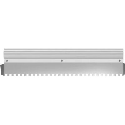 SYMOLEXA 1 - Truelle Dentelée - Peigne À Mortier - Application Rapide Et Uniforme D&39adhésif - Pour Carrelage Sol Et Mur - Argent - 60cm - Publicité SYMOLEXA 1 - Truelle Dentelée - Peigne À Mortier - Application Rapide Et Uniforme D&39adhésif - Pour Carrelage Sol Et Mur - Argent - 60cm - Publicité