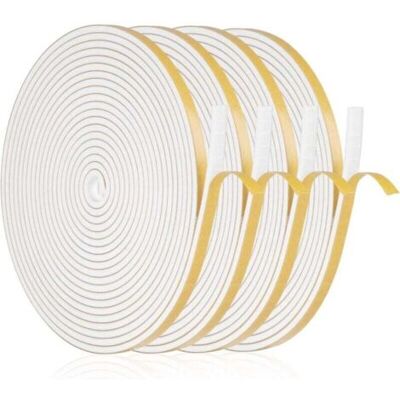 OEM Joint Fenetre Isolation Anti Froid, 20m Joint Porte D'Entrée Mousse Adhésif 6 X 3mm Bande Etancheite Autocollante Isolant Fenêtre Contre Le Vent, Anti Pluie, Anti-bruit (blanc) - Publicité OEM Joint Fenetre Isolation Anti Froid, 20m Joint Porte D'Entrée Mousse Adhésif 6 X 3mm Bande Etancheite Autocollante Isolant Fenêtre Contre Le Vent, Anti Pluie, Anti-bruit (blanc) - Publicité