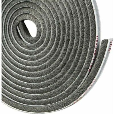 Scotch Joint Brosse Adhésif Pour Porte Coulissante – Isolation Thermique Et Acoustique – Poils Denses En Fibre Textile – Longueur 4,9m, Largeur 9mm, Épaisseur 5mm – Gris - Publicité Scotch Joint Brosse Adhésif Pour Porte Coulissante – Isolation Thermique Et Acoustique – Poils Denses En Fibre Textile – Longueur 4,9m, Largeur 9mm, Épaisseur 5mm – Gris - Publicité