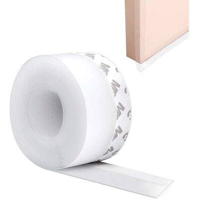 OEM Joint Porte Calfeutrage Bas De Porte, 5m Bande D'Étanchéité Autocollante Boudin De Porte -douche Garage Fenetre Anti Souris Stop Froid Isolant, Draught Excluder Door Sealing Tape Draft Stopper (45mm)- - Publicité OEM Joint Porte Calfeutrage Bas De Porte, 5m Bande D'Étanchéité Autocollante Boudin De Porte -douche Garage Fenetre Anti Souris Stop Froid Isolant, Draught Excluder Door Sealing Tape Draft Stopper (45mm)- - Publicité