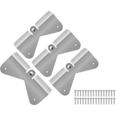 ENLENK Lot De 4 Charnières À Fermeture Éclair, Extension De Gouttière, Avec 26 Vis, Installation Facile Sur N'Importe Quelle Taille, Tuyau De Descente Rectangulaire Ou Carré, 5.72.36in - Publicité ENLENK Lot De 4 Charnières À Fermeture Éclair, Extension De Gouttière, Avec 26 Vis, Installation Facile Sur N'Importe Quelle Taille, Tuyau De Descente Rectangulaire Ou Carré, 5.72.36in - Publicité