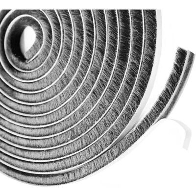 OEM 1pc Joint Brosse Porte Coulissante,9 Mm(b) X 9 Mm(d) X 6 M(l) Joint Porte Adhésif, Bande De Brosse Autocollante Anti-poussière Convient Pour L'Isolation La Protection Contre Le Vent - Publicité OEM 1pc Joint Brosse Porte Coulissante,9 Mm(b) X 9 Mm(d) X 6 M(l) Joint Porte Adhésif, Bande De Brosse Autocollante Anti-poussière Convient Pour L'Isolation La Protection Contre Le Vent - Publicité