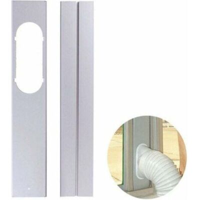 Joint De Fenêtre Universel Réglable Pour Climatiseur Mobile 55-110 Cm – Largeur D'Ouverture 7,5 Cm – 2 Plaques En Pvc Pour Installation Facile – Abysse - Publicité Joint De Fenêtre Universel Réglable Pour Climatiseur Mobile 55-110 Cm – Largeur D'Ouverture 7,5 Cm – 2 Plaques En Pvc Pour Installation Facile – Abysse - Publicité