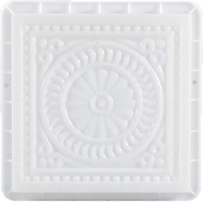 ALLAUVE Moule À Pavés Carré Floral Vintage À Faire Soi-même, Moule En Béton Pour Jardin, Dalles De Jardin, Pavés En Ciment, Brique, Aménagement Paysager Pour Chemin M - Publicité ALLAUVE Moule À Pavés Carré Floral Vintage À Faire Soi-même, Moule En Béton Pour Jardin, Dalles De Jardin, Pavés En Ciment, Brique, Aménagement Paysager Pour Chemin M - Publicité