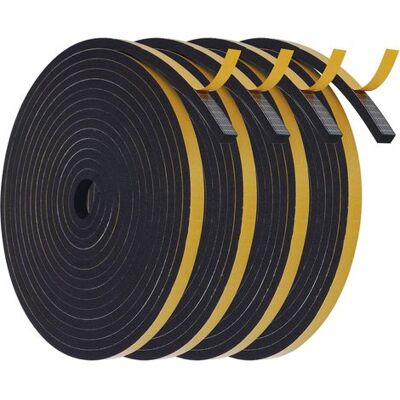 Zanussi Flintronic Joint Fenetre Isolation Anti Froid, Joint Isolation Pour Porte Fenêtre Autocollante Pour Portes, Joint Fenêtre Isolation Du Bruit, Joint De Fenêtre Joint En Mousse(6mm X 1.5mm X 10m, Noir) - Publicité Zanussi Flintronic Joint Fenetre Isolation Anti Froid, Joint Isolation Pour Porte Fenêtre Autocollante Pour Portes, Joint Fenêtre Isolation Du Bruit, Joint De Fenêtre Joint En Mousse(6mm X 1.5mm X 10m, Noir) - Publicité