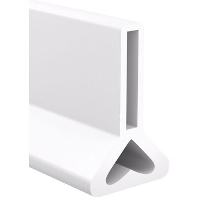 AAMIRA Barrière De Douche Pliable Et Système De Rétention Pour Barrage Deau Et Maintient Leau À Lintérieur Du Seuil (100 Cm, Blanc) - Publicité AAMIRA Barrière De Douche Pliable Et Système De Rétention Pour Barrage Deau Et Maintient Leau À Lintérieur Du Seuil (100 Cm, Blanc) - Publicité