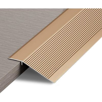 OEM Bandes De Transition De Sol, Bandes De Seuil, Rampes Pour Carrelage Et Sols Composites, Disponibles En Hauteurs De 10 À 35 Mm (or, 0,9 M). Publicité OEM Bandes De Transition De Sol, Bandes De Seuil, Rampes Pour Carrelage Et Sols Composites, Disponibles En Hauteurs De 10 À 35 Mm (or, 0,9 M). Publicité
