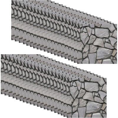 OEM Papier Peint 3d - Brique Autocollante - 30 X 30 Cm - Pvc - Pour Murs Intérieurs Cuisine Salon Chambre - 40 Pièces - Publicité OEM Papier Peint 3d - Brique Autocollante - 30 X 30 Cm - Pvc - Pour Murs Intérieurs Cuisine Salon Chambre - 40 Pièces - Publicité