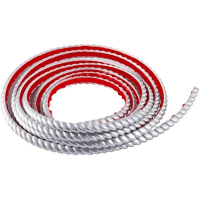 OEM Bande Décorative Adhésive Pvc 5m – Bordure Papier Peint & Carrelage, Moulure Murale Pour Miroir, Armoire, Meuble, Mur, Plafond (10mm, Argent) - Publicité OEM Bande Décorative Adhésive Pvc 5m – Bordure Papier Peint & Carrelage, Moulure Murale Pour Miroir, Armoire, Meuble, Mur, Plafond (10mm, Argent) - Publicité