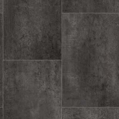 DÉCOWEB Sol Vinyle Textile Effet Carrelage Anthracite - 2m X 10m - Publicité DÉCOWEB Sol Vinyle Textile Effet Carrelage Anthracite - 2m X 10m - Publicité