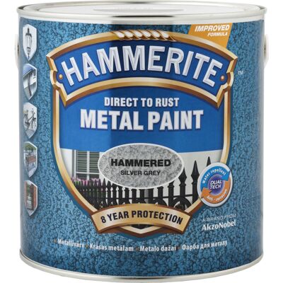 Peinture Hammerite Hammered Antirouille Séchage Rapide Extérieur - Publicité Peinture Hammerite Hammered Antirouille Séchage Rapide Extérieur - Publicité