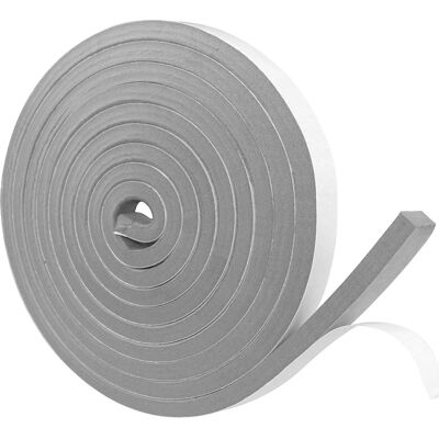 SANS MARQUE Joint Isolation Pour Porte Fenêtre, Joint Adhésif En Mousse Caoutchouc, 12mm(l) X12mm(h) X4m(l), Résistant Aux Intempéries, Anti-collision, Isolation, Gris - Publicité SANS MARQUE Joint Isolation Pour Porte Fenêtre, Joint Adhésif En Mousse Caoutchouc, 12mm(l) X12mm(h) X4m(l), Résistant Aux Intempéries, Anti-collision, Isolation, Gris - Publicité