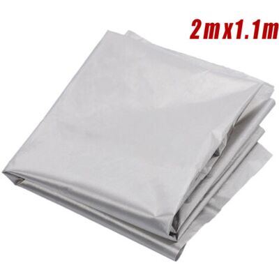 ABYSSE Tissu De Blindage Emf 2 X 1,1 M – Protection Contre Radiations Et Interférences – Isolation Esd Et Emi – Blocage Signaux Électromagnétiques - 1m- - Publicité ABYSSE Tissu De Blindage Emf 2 X 1,1 M – Protection Contre Radiations Et Interférences – Isolation Esd Et Emi – Blocage Signaux Électromagnétiques - 1m- - Publicité