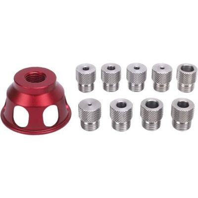 ABYSSE Positionner De Forage À Trou Droit, 2/3/4/5/6/7/8/9/10mm, Aluminium Alloy Vertical Drilly Guides Jig, Force Bit Hole Puncher, Fixation De Forage De Trou Pour Le Travail Du Bois - Publicité ABYSSE Positionner De Forage À Trou Droit, 2/3/4/5/6/7/8/9/10mm, Aluminium Alloy Vertical Drilly Guides Jig, Force Bit Hole Puncher, Fixation De Forage De Trou Pour Le Travail Du Bois - Publicité
