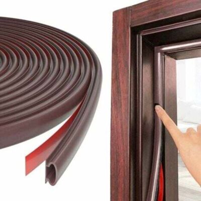 OEM Joint De Porte Et Fenêtre,6m/236inch Marron Forme D Joint Porte Fenetre Isolation Phonique Remplacement Pour Un Écart De 2.5-6mm,caoutchouc Tpe Autocollant Upvc Isolant Bande D'Étanchéité,pvc Joint Ca - Publicité OEM Joint De Porte Et Fenêtre,6m/236inch Marron Forme D Joint Porte Fenetre Isolation Phonique Remplacement Pour Un Écart De 2.5-6mm,caoutchouc Tpe Autocollant Upvc Isolant Bande D'Étanchéité,pvc Joint Ca - Publicité
