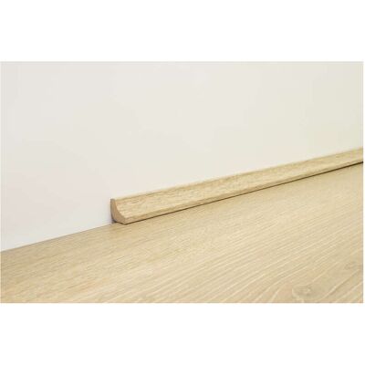SANS MARQUE Contre-plinthe En Chêne Tunis 16x16x2200mm – Plinthe Bois Pour Finition De Sol Stratifié – Couleur Chêne Naturel - Publicité SANS MARQUE Contre-plinthe En Chêne Tunis 16x16x2200mm – Plinthe Bois Pour Finition De Sol Stratifié – Couleur Chêne Naturel - Publicité