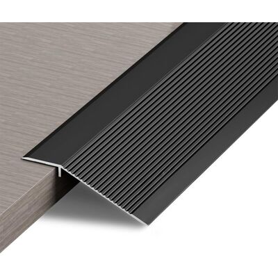 FOGSHIELD Bandes De Transition De Sol, Bandes De Seuil, Rampes Pour Carrelage Et Sols Composites, Disponibles En Hauteurs De 10 À 35 Mm (noir, 0,9 M). Publicité FOGSHIELD Bandes De Transition De Sol, Bandes De Seuil, Rampes Pour Carrelage Et Sols Composites, Disponibles En Hauteurs De 10 À 35 Mm (noir, 0,9 M). Publicité