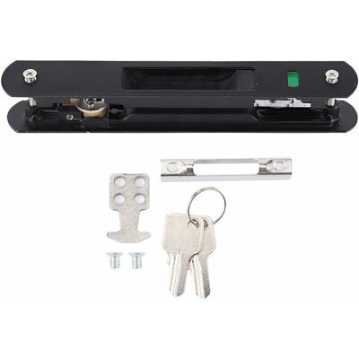 SANS MARQUE Ferme-porte Verrou Baie Coulissante Fermeture - Serrure De Crochet De Fenêtre De Porte Mobile Moderne Simple Double Face De Verrouillage Pour La Maison Serrure Porte Baie Vitree Porte Coulis - Publicité SANS MARQUE Ferme-porte Verrou Baie Coulissante Fermeture - Serrure De Crochet De Fenêtre De Porte Mobile Moderne Simple Double Face De Verrouillage Pour La Maison Serrure Porte Baie Vitree Porte Coulis - Publicité