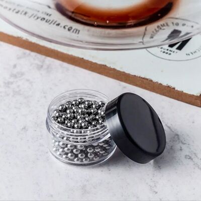 YUDO 300 Perles De Nettoyage En Acier Inoxydable - Idéales Pour Éliminer Les Taches De Vin Et De Thé Des Carafes, Tasses Et Bouteilles - Publicité YUDO 300 Perles De Nettoyage En Acier Inoxydable - Idéales Pour Éliminer Les Taches De Vin Et De Thé Des Carafes, Tasses Et Bouteilles - Publicité