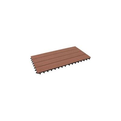 ZVD Caillebotis Embotables - Dalles En Composite Plastique Imitation Bois Qualité Supérieure Idéales Sol Extérieur, Terrasse, Balcon Marron Clair, 1 Pièce 60 X 30 Cm - Publicité ZVD Caillebotis Embotables - Dalles En Composite Plastique Imitation Bois Qualité Supérieure Idéales Sol Extérieur, Terrasse, Balcon Marron Clair, 1 Pièce 60 X 30 Cm - Publicité