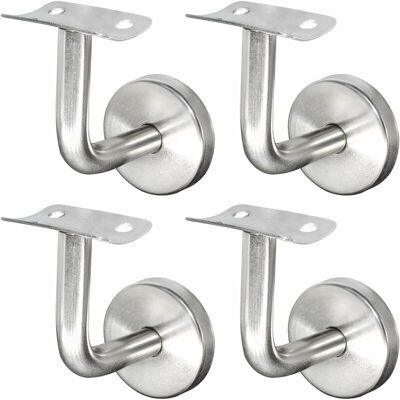 SANS MARQUE Support Main Courante Inox 304 Pour Rampe Escalier Support Mural Rampe Bois Argent - (4 Pièces) - Publicité SANS MARQUE Support Main Courante Inox 304 Pour Rampe Escalier Support Mural Rampe Bois Argent - (4 Pièces) - Publicité