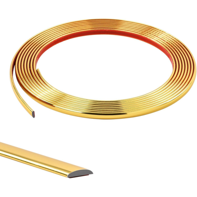 Generic 5m Moulure Décorative Autoadhésive Bord De Papier Peint Carrelage Miroir Mur De Finition Pvc Bandes De Calfeutrage Bande Décoration Murale,10mm - Publicité Generic 5m Moulure Décorative Autoadhésive Bord De Papier Peint Carrelage Miroir Mur De Finition Pvc Bandes De Calfeutrage Bande Décoration Murale,10mm - Publicité