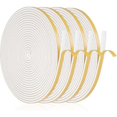 OEM Joint Fenetre Isolation Anti Froid, 20m Joint Porte D'Entrée Mousse Adhésif 6 X 3mm Bande Etancheite Autocollante Isolant Fenêtre Contre Le Vent, Anti Pluie, Anti-bruit (blanc) - Publicité OEM Joint Fenetre Isolation Anti Froid, 20m Joint Porte D'Entrée Mousse Adhésif 6 X 3mm Bande Etancheite Autocollante Isolant Fenêtre Contre Le Vent, Anti Pluie, Anti-bruit (blanc) - Publicité