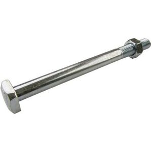 Suki - 1 Boulons Tête Carrée Acier Zingué, L.250 x Diam.16 Mm - Publicité Suki - 1 Boulons Tête Carrée Acier Zingué, L.250 x Diam.16 Mm - Publicité